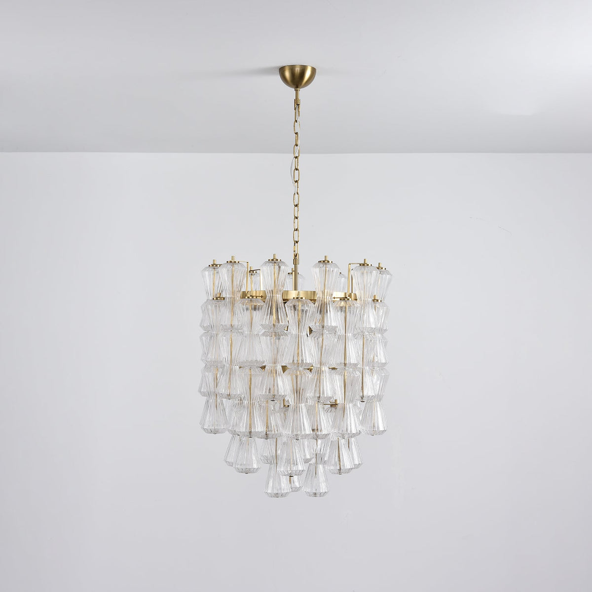 Celarena Chandelier Murano Glass Floral Cascade