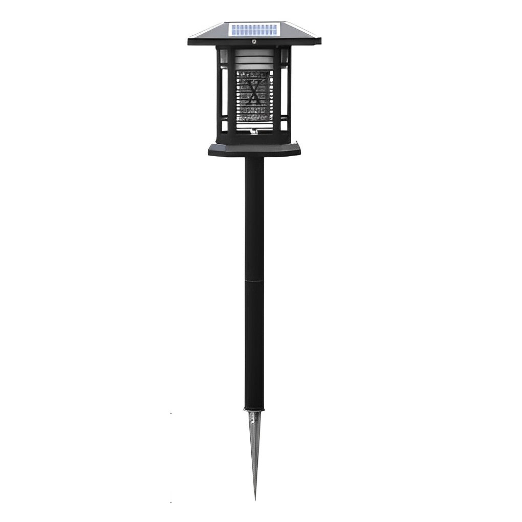 360° Multifunctional Solar Mosquito Killer Lamp with Waterproof, Dual Lighting Modes - Lamp Outdoor