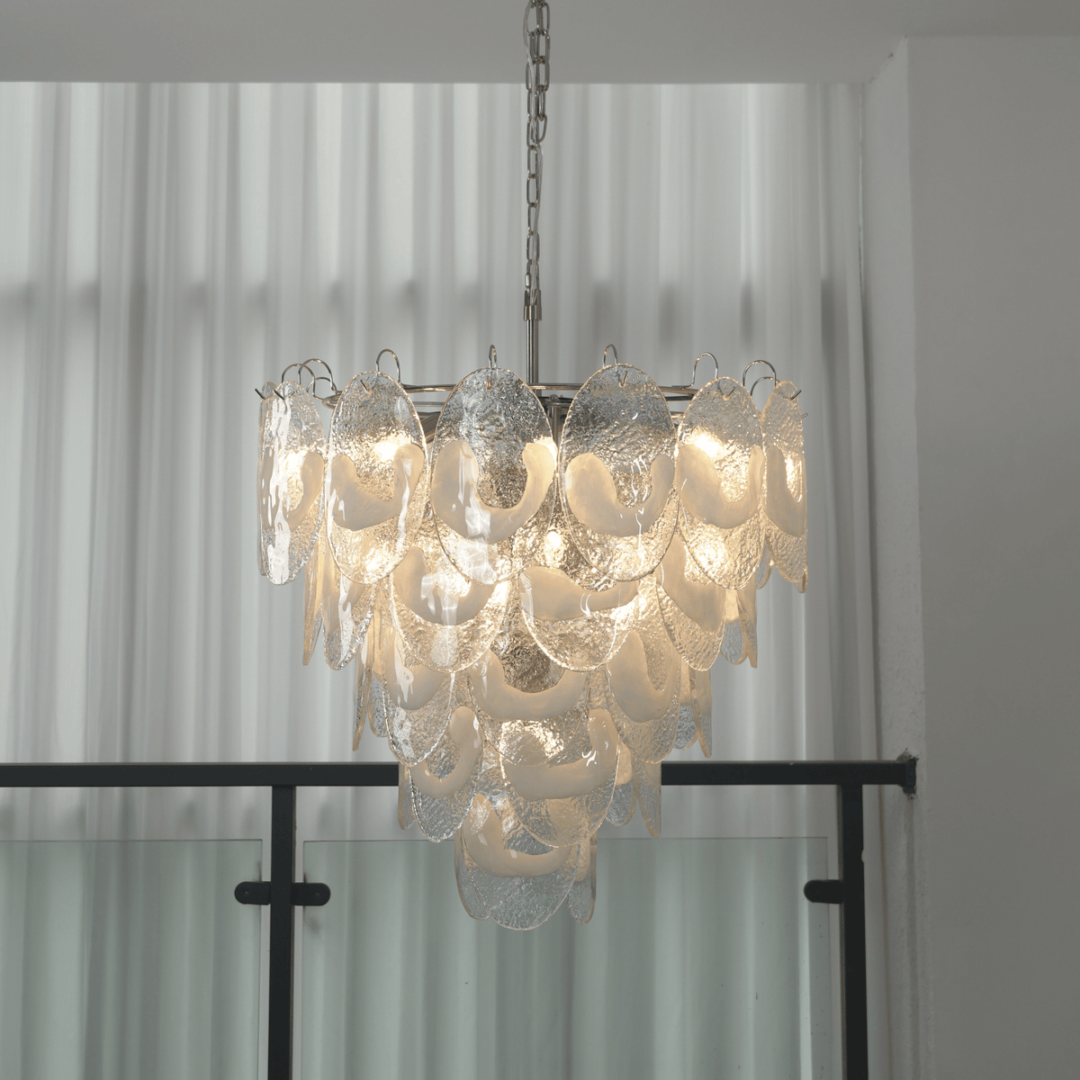 Jord Elegant Murano Glass Chandelier