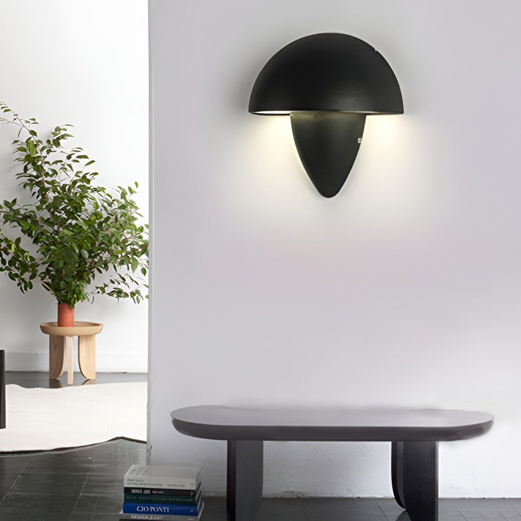 Mushroom Shaped Waterproof LED Modern Outdoor Wall Lamp Wall Lights Fixture - Lamp Outdoor