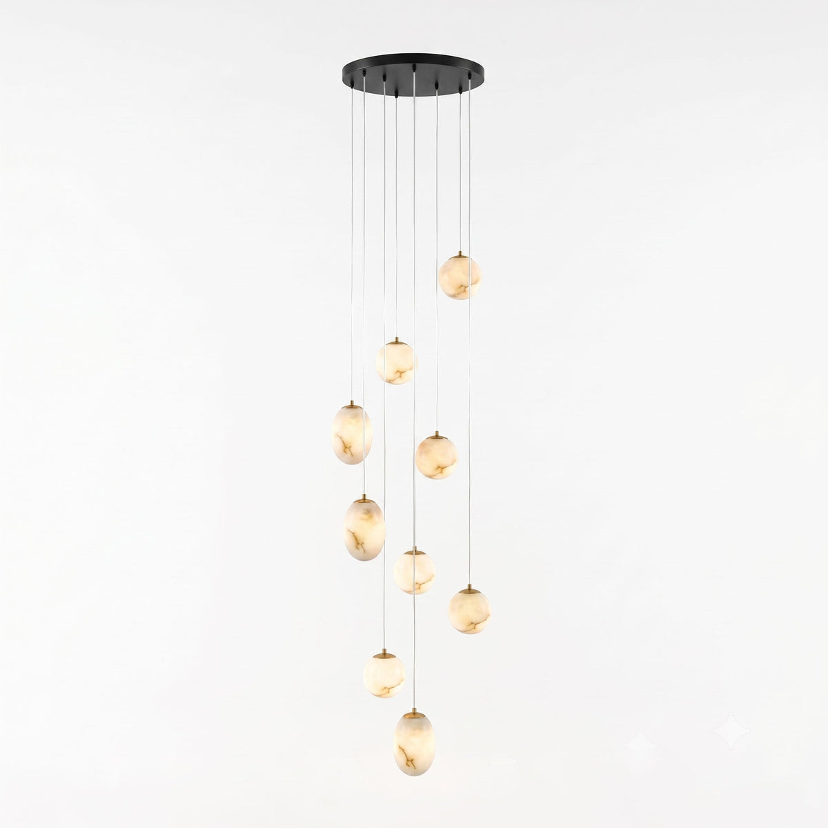 Norik Minimalist Alabaster Pendant Light