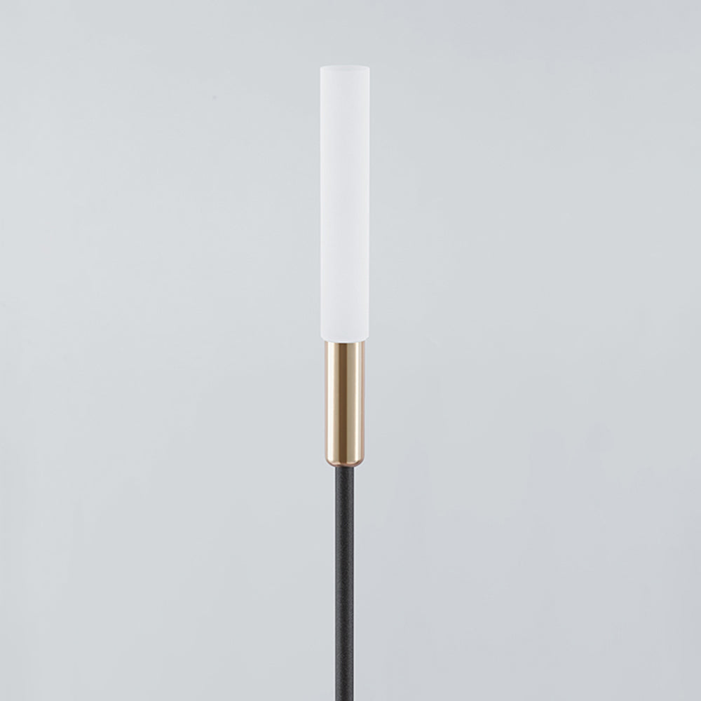 Ray Modern Metal Reed Solar Outdoor Post Light - Lamp Outdoor