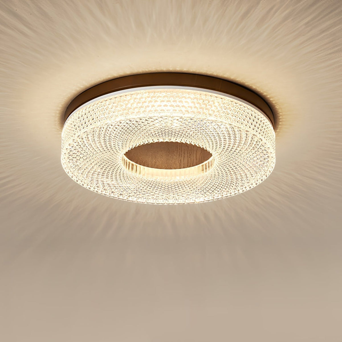 Nirinelle Ceiling Lamp Acrylic Ring Modern Minimalist