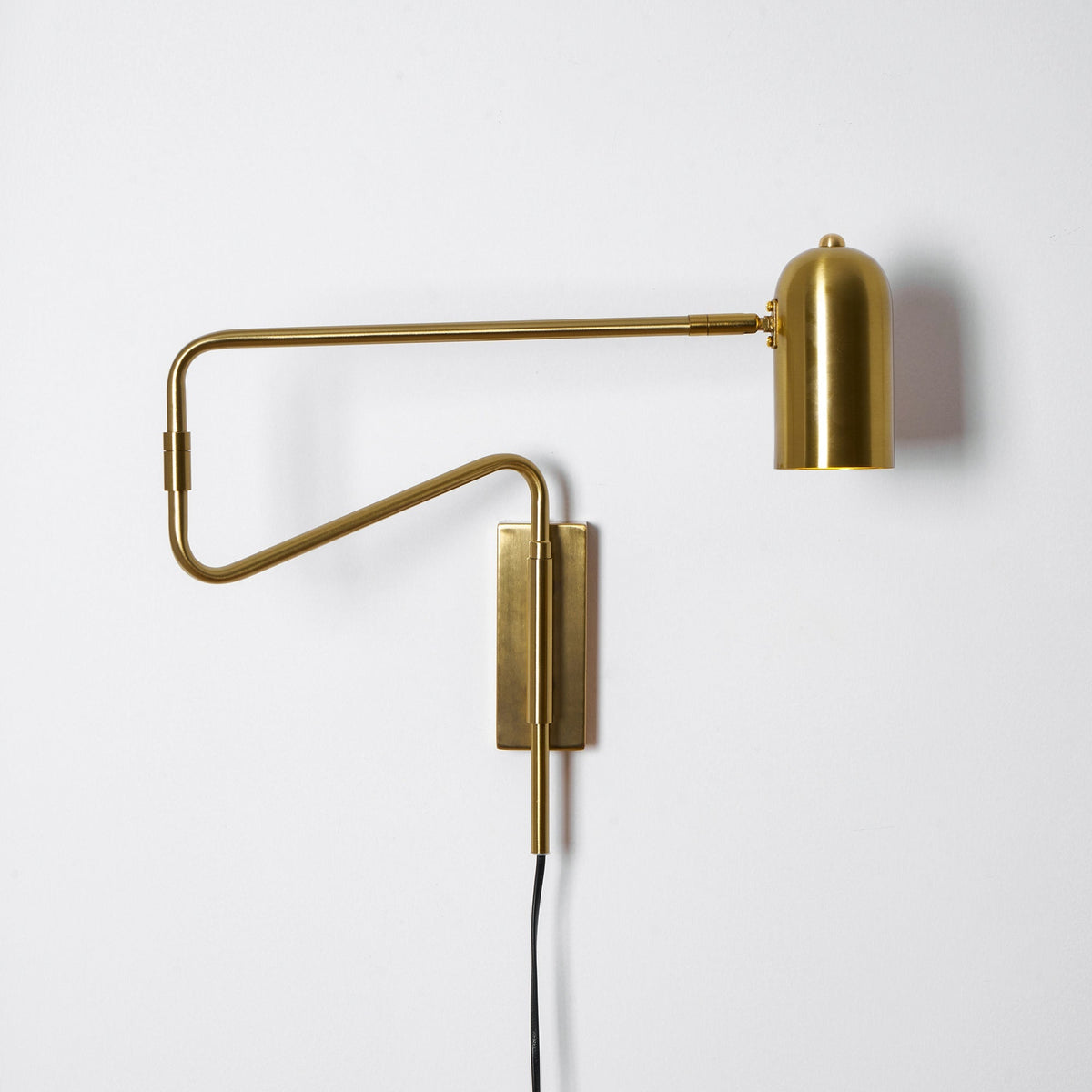 Koven Adjustable Arm Plug In Indoor Wall Light
