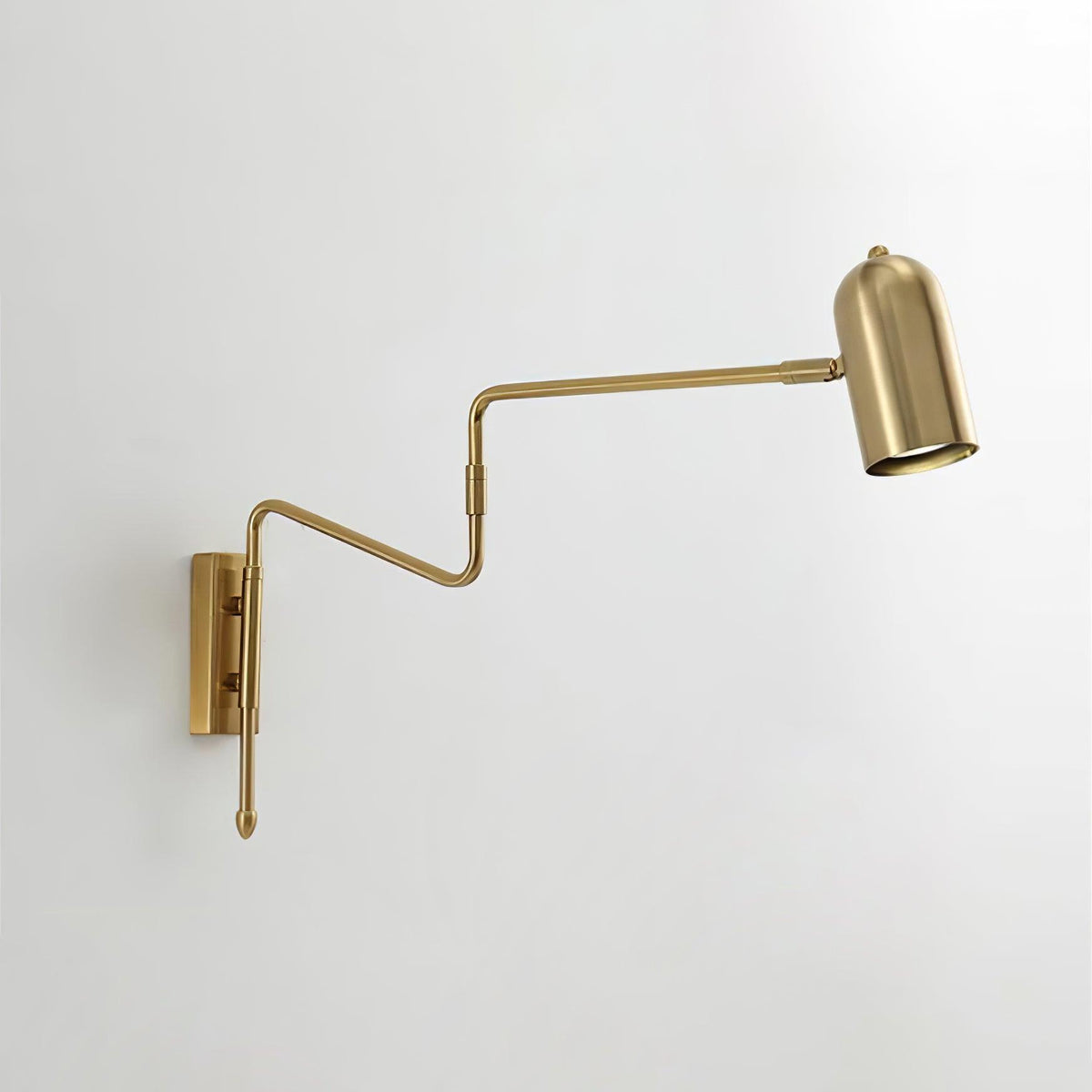 Nox Adjustable Arm Plug In Wall Lamp