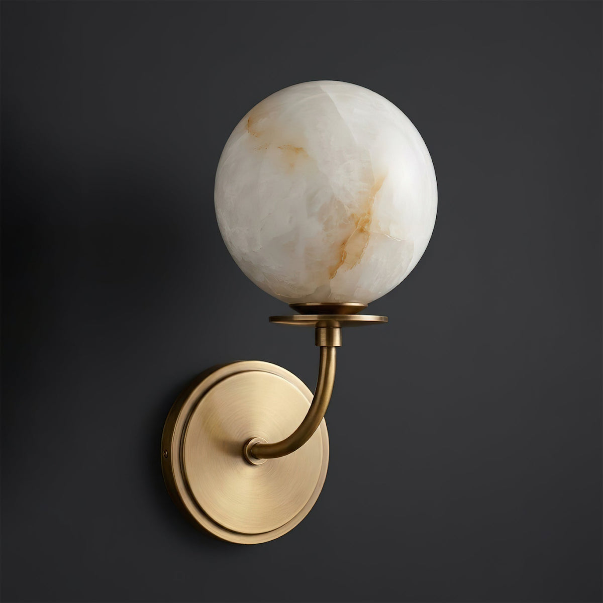 Dovenhurst Alabaster Wall Sconce
