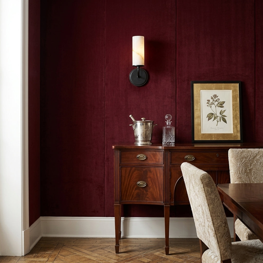 Dovenhurst Alabaster Wall Sconce