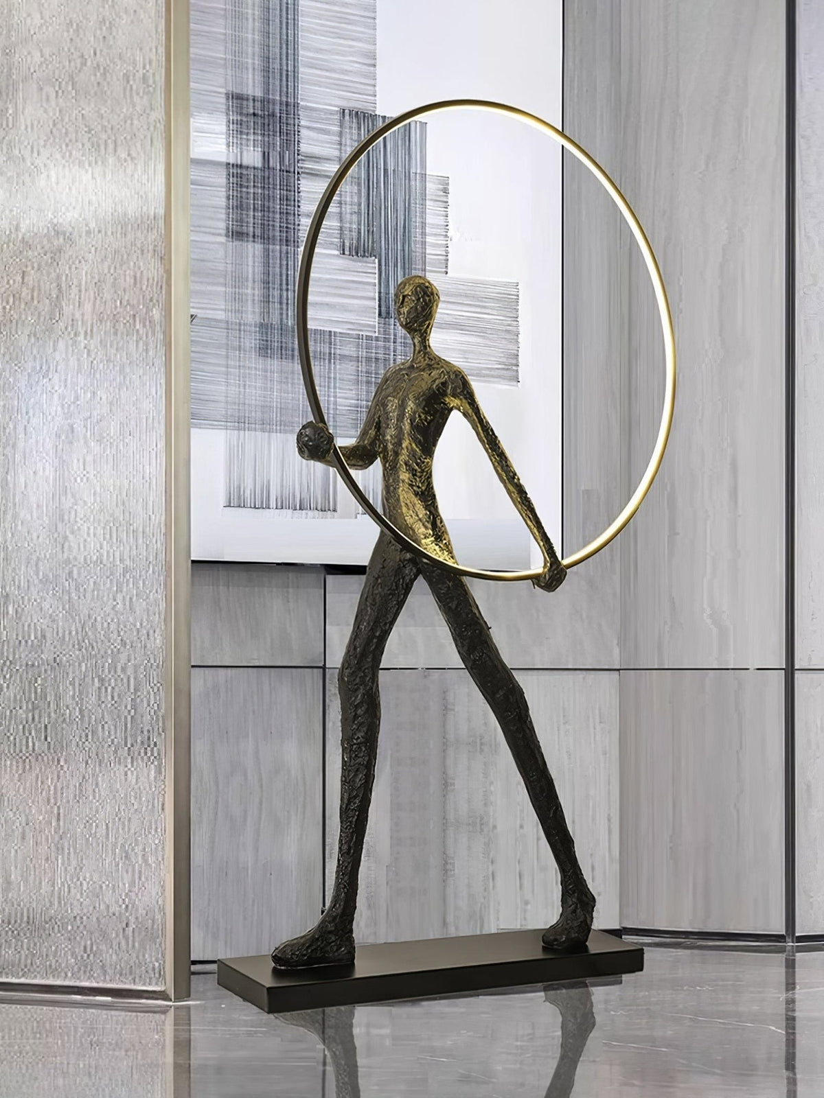 Cirarelia Floor Lamp Sculpture LED Figure