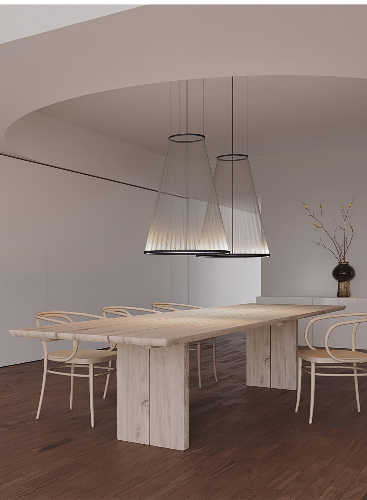 Hyn Minimalist Aluminum Pendant Light