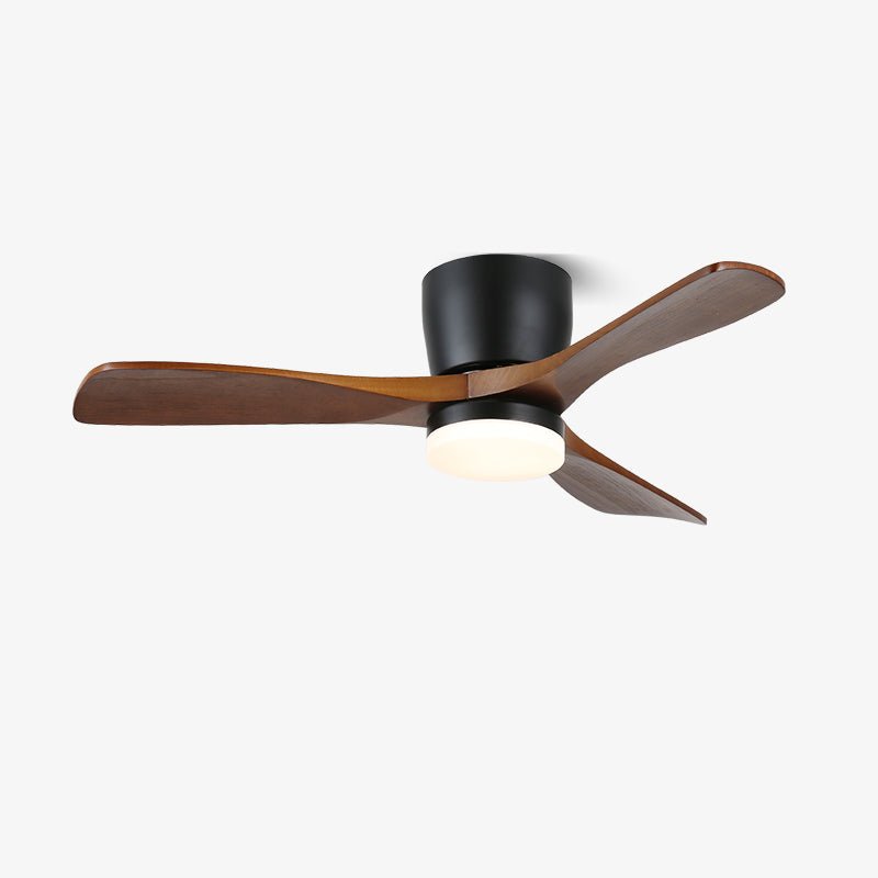 Matteo Wooden 42"/52" Ceiling Fan With Light