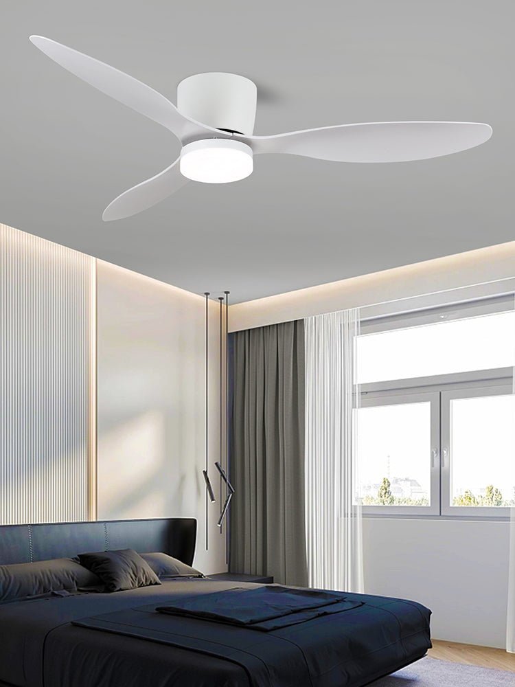 Matteo Wooden 42"/52" Ceiling Fan With Light