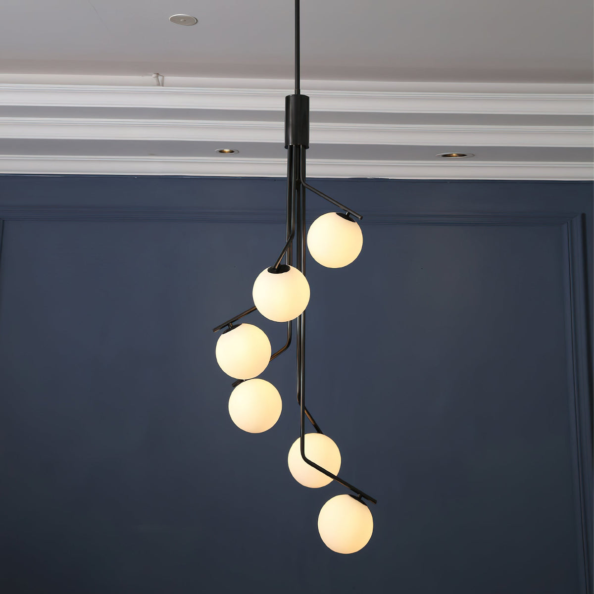 Ageet Modern Minimalist Glass Pendant Light