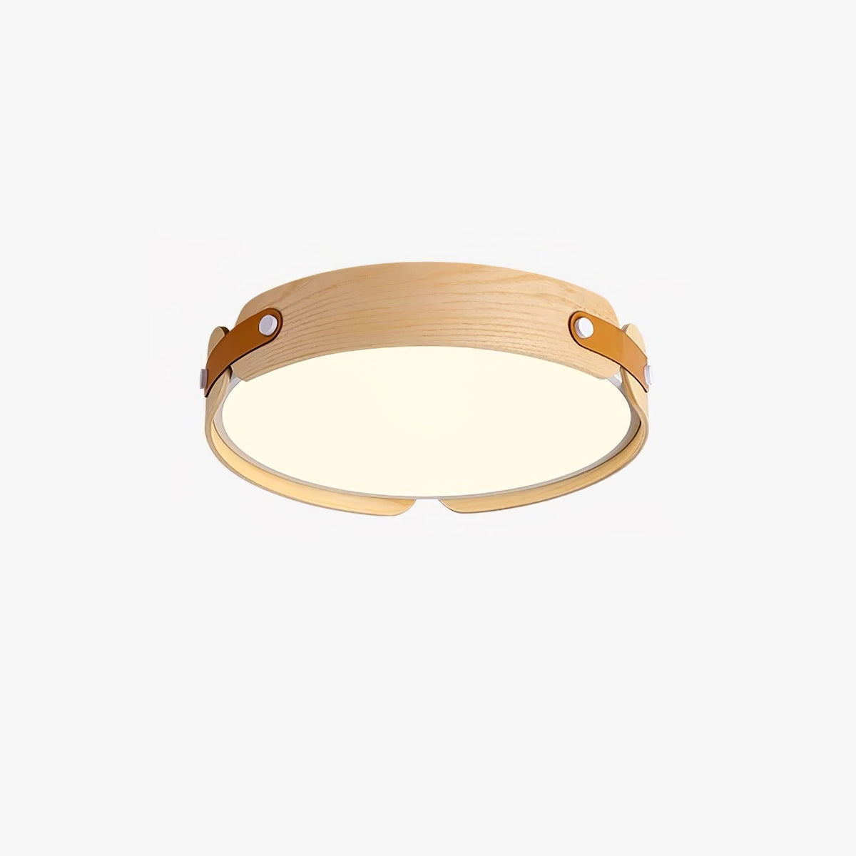 Enva Wood Flush Mount Ceiling Light