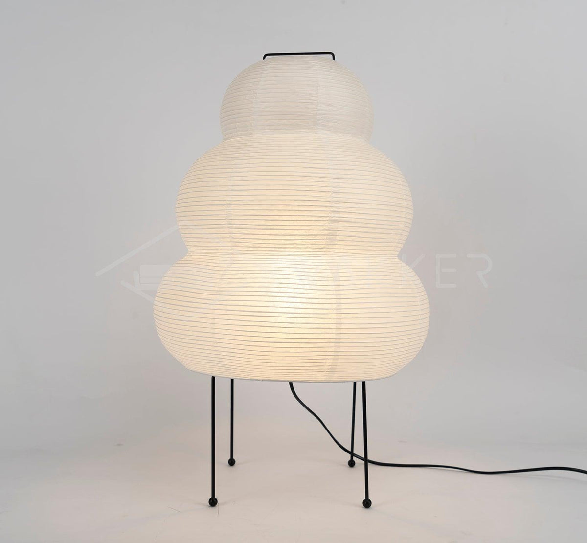Tranquilux Paper Japanese-Inspired Table Lamp