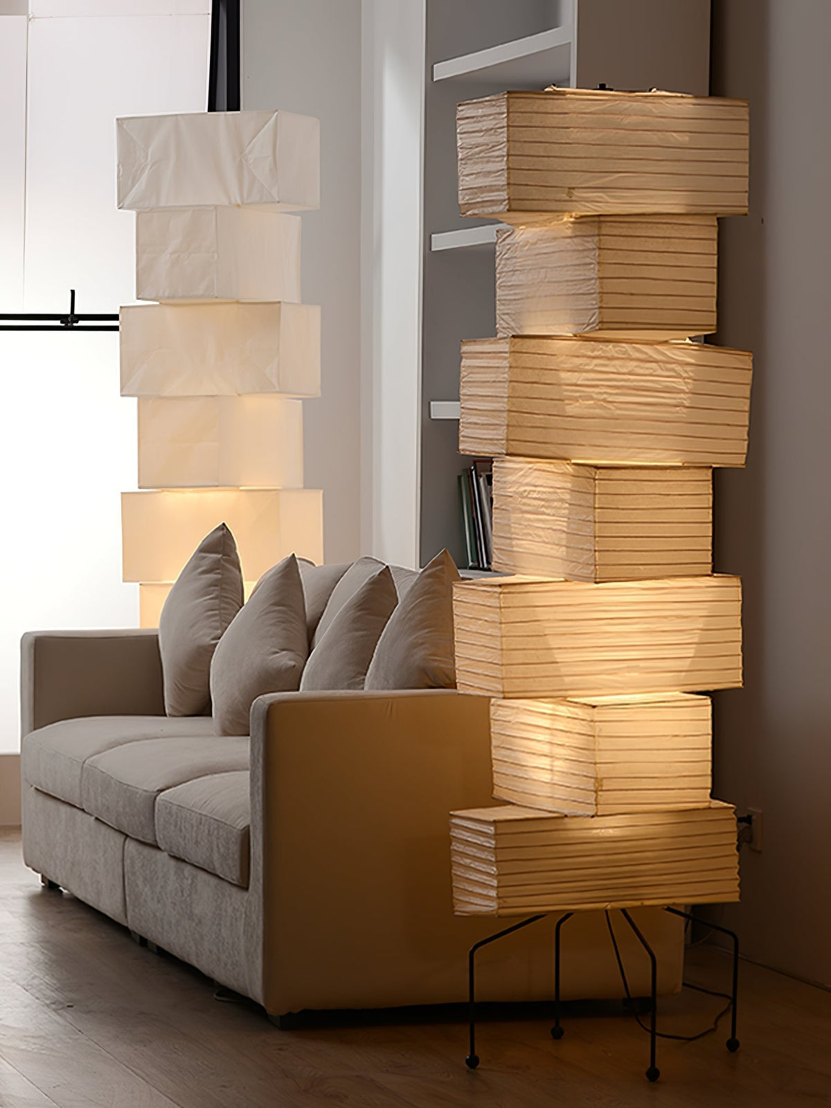 Avara Paper Floor Lamp