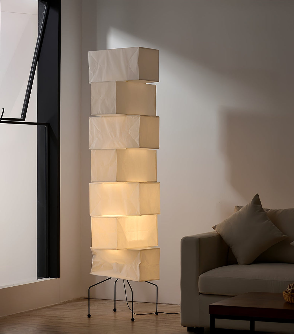 Avara Paper Floor Lamp