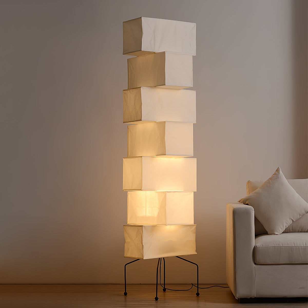 Avara Paper Floor Lamp