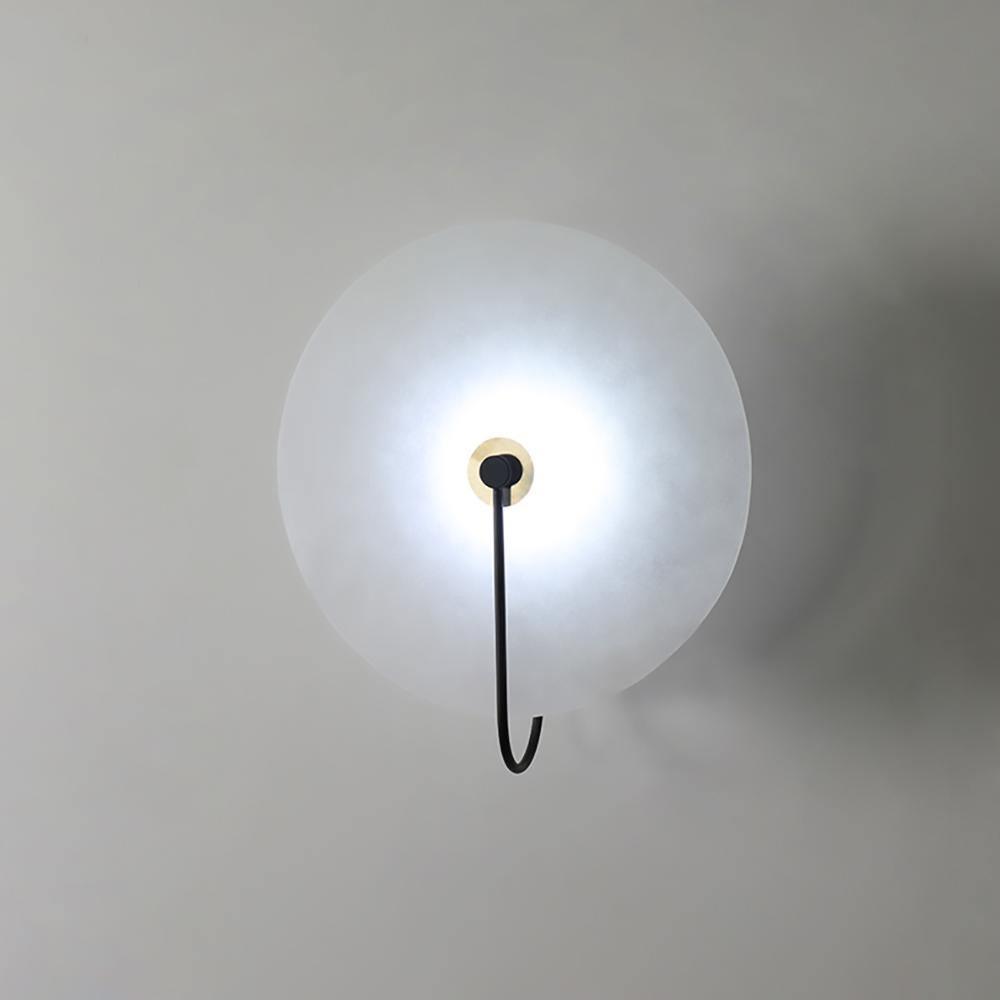 Albeenne Alabaster Globe Wall Lamp