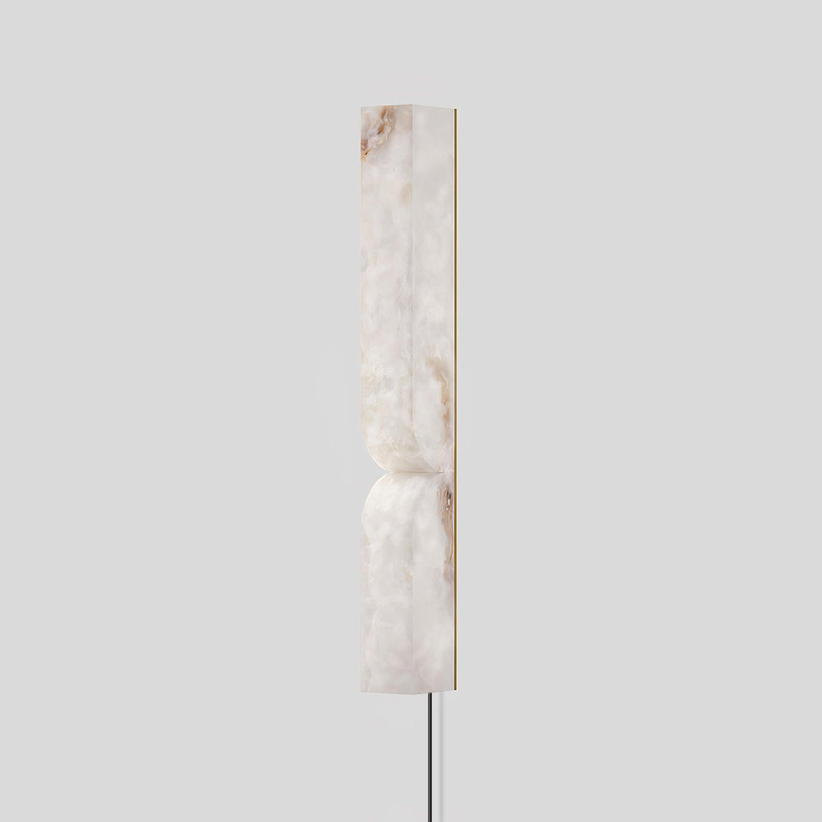 Lena Alabaster Rectangular Plug Wall Lamp