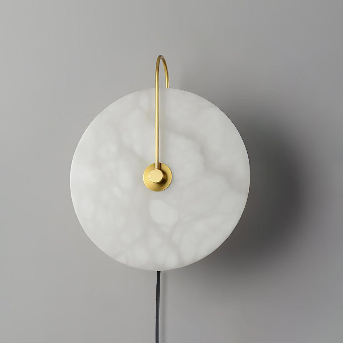 Ceraeyra Alabaster Globe Wall Light