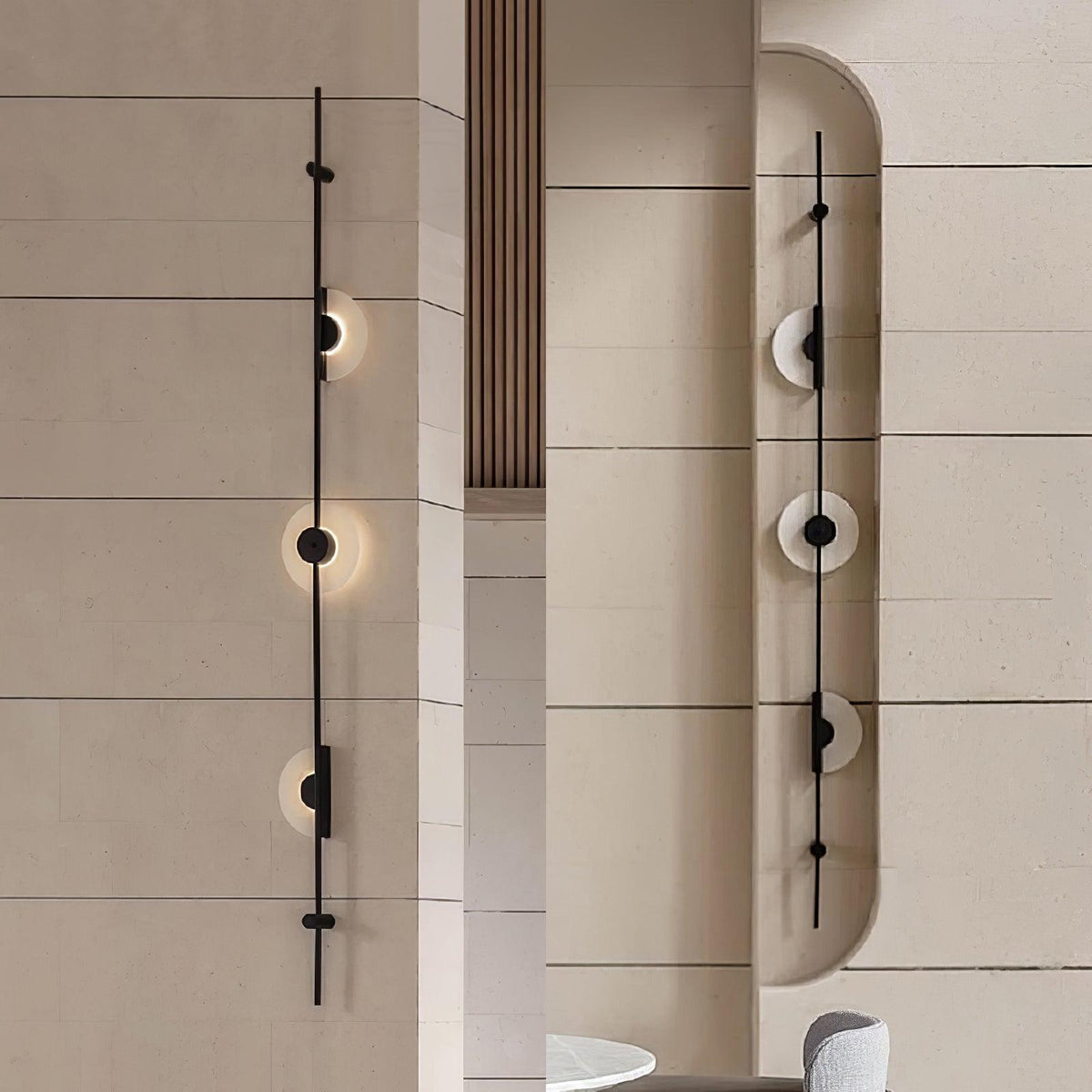 Albarina Alabaster Plug Wall Light