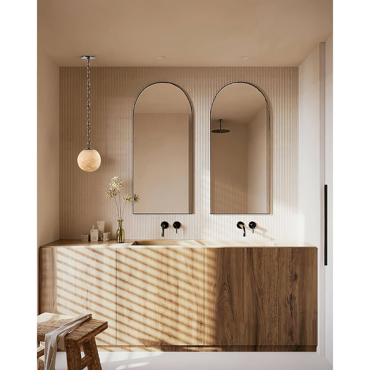 Marveil Alabaster Swag Pendant Lamp