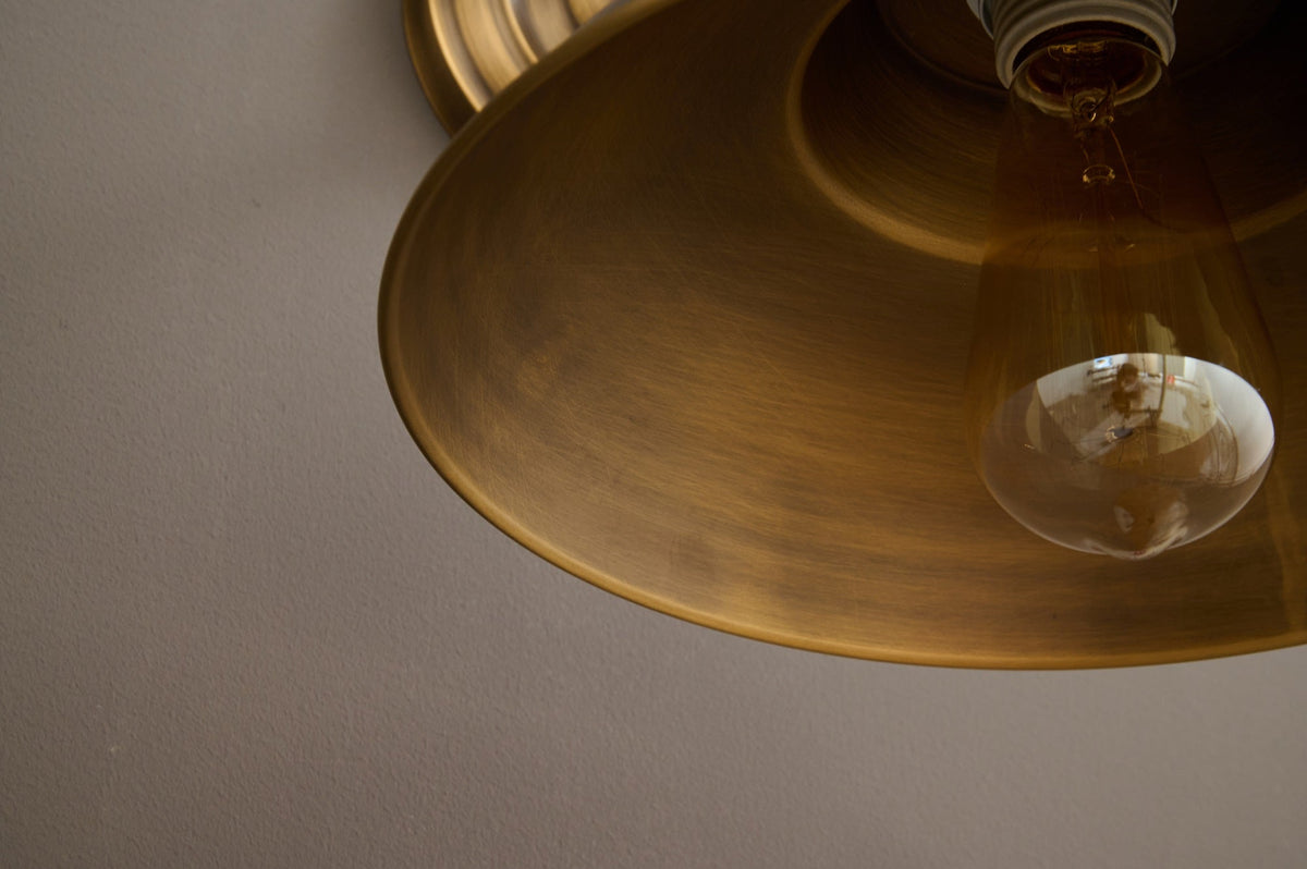 Emyel Brass Indoor Wall Light