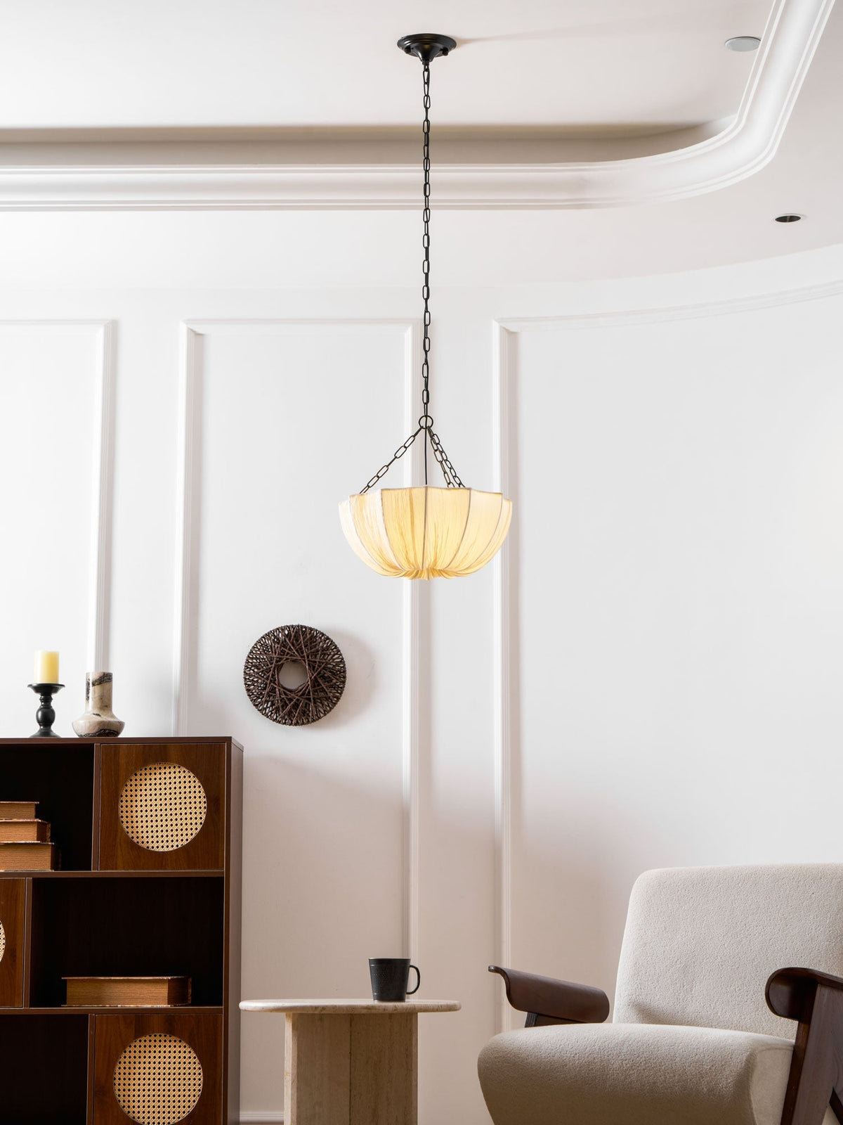 Yapia Fabric Pendant Light