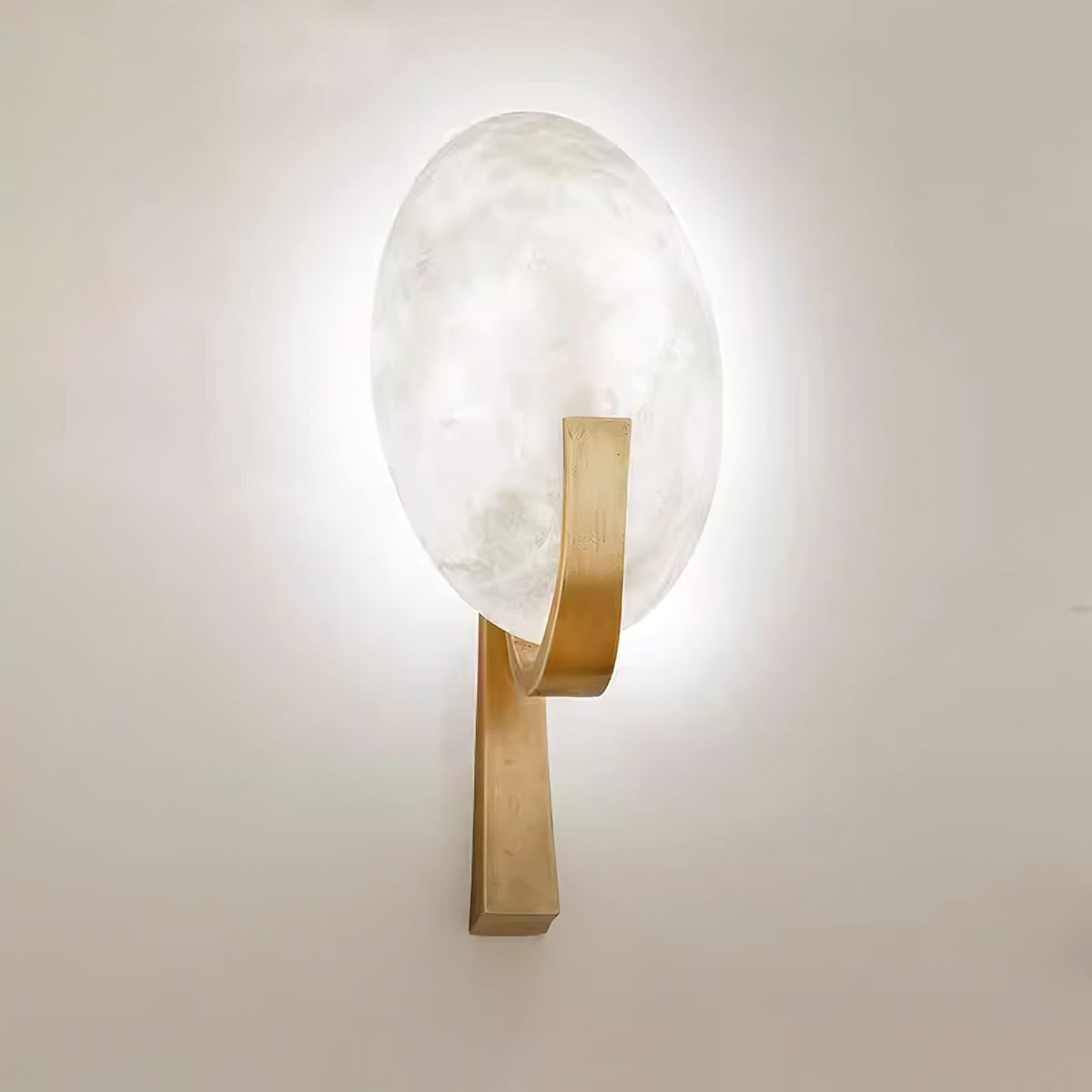 Nivaeria Modern Alabaster Wall Lamp