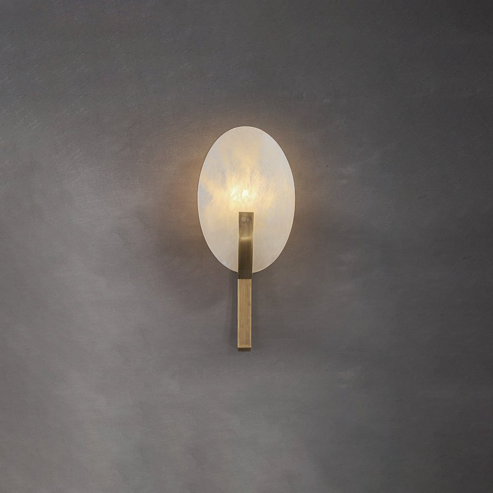Nivaeria Modern Alabaster Wall Lamp