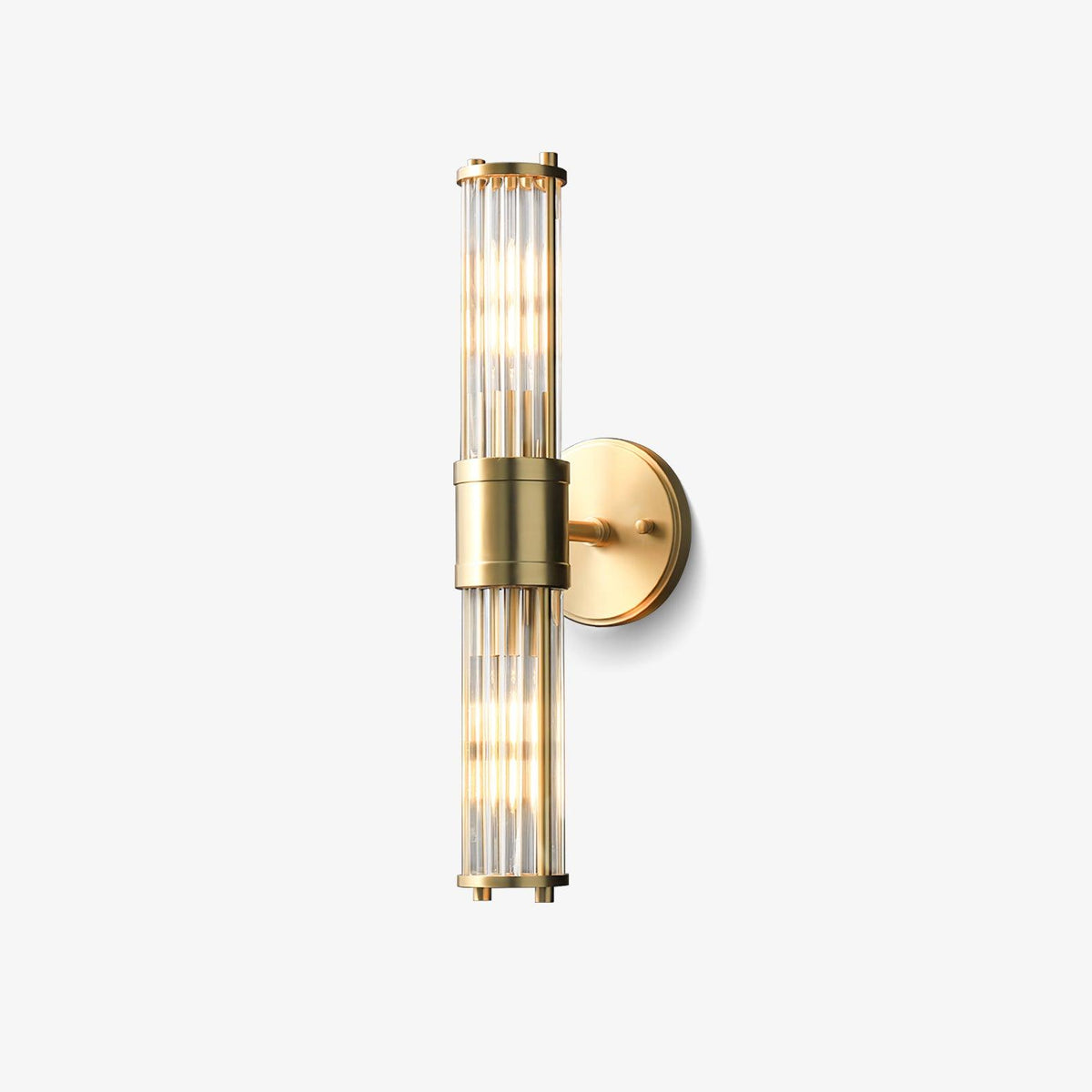 Vevenisra Nordic Art Cylinder Glass Wall Light