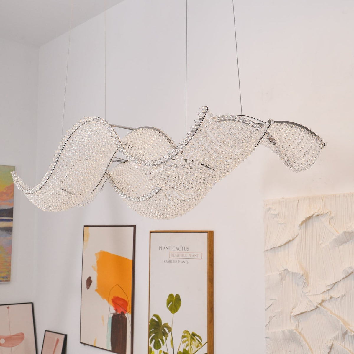 Caelox Postmodern Luxury Crystal Chandelier