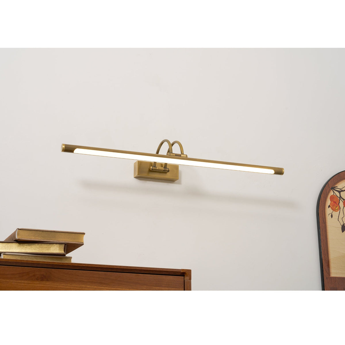 Enby Brass Rechargeable Indoor Wall Light