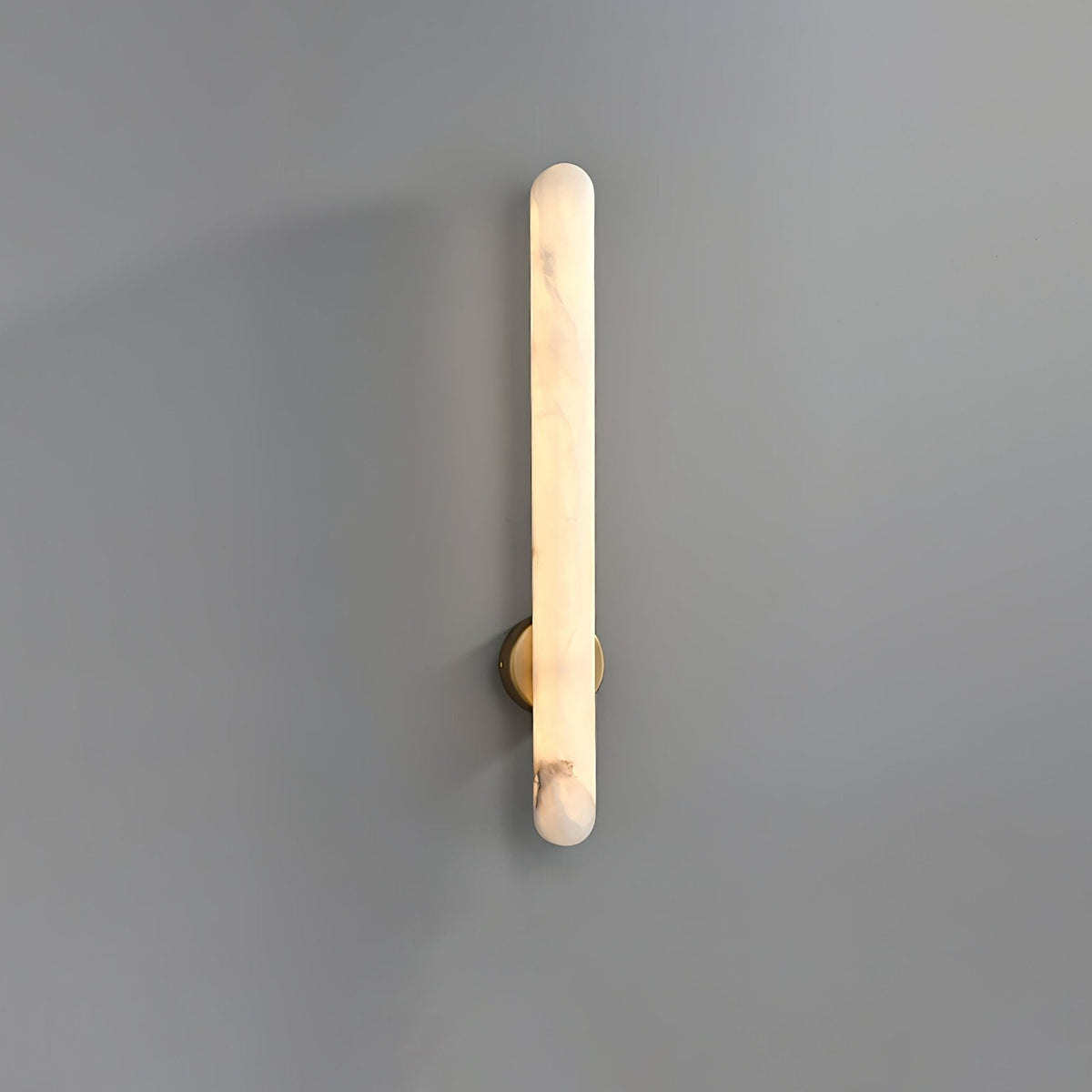 Elvenira Cylindrical Alabaster Wall Light