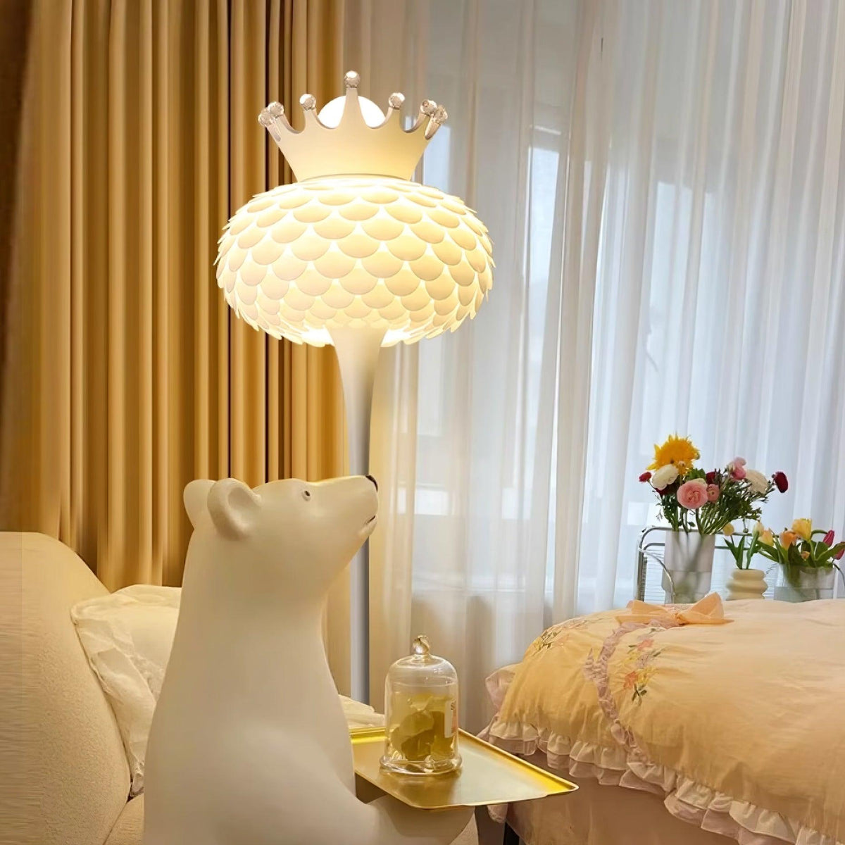 Regal Modern PVC Floor Lamp