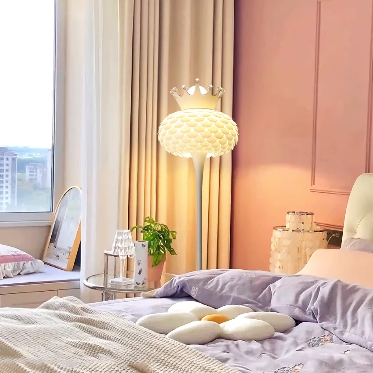 Regal Modern PVC Floor Lamp