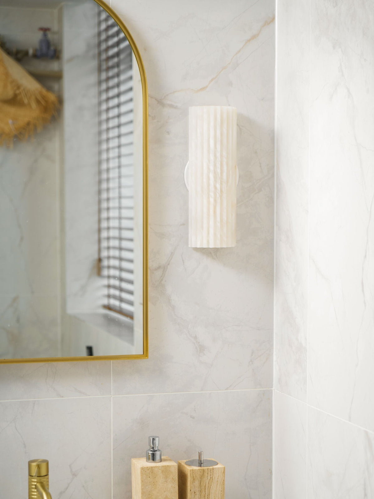 Bikel Alabaster Indoor Wall Light