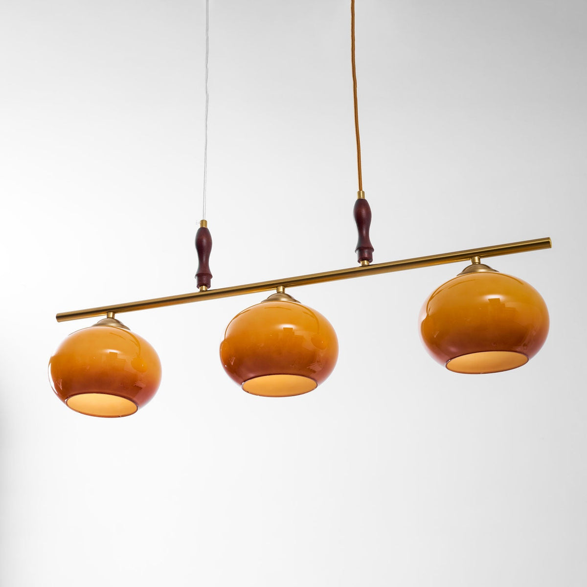 Falix Amber Trio Pendant Light