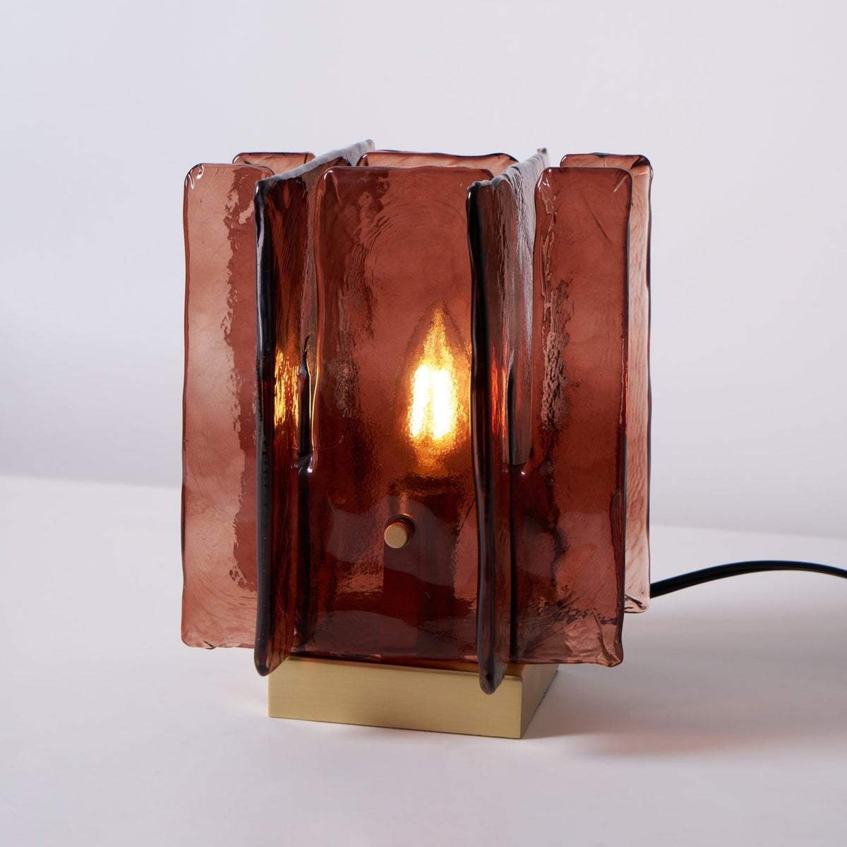 Avlaear Artisan Glass Desk Lamp