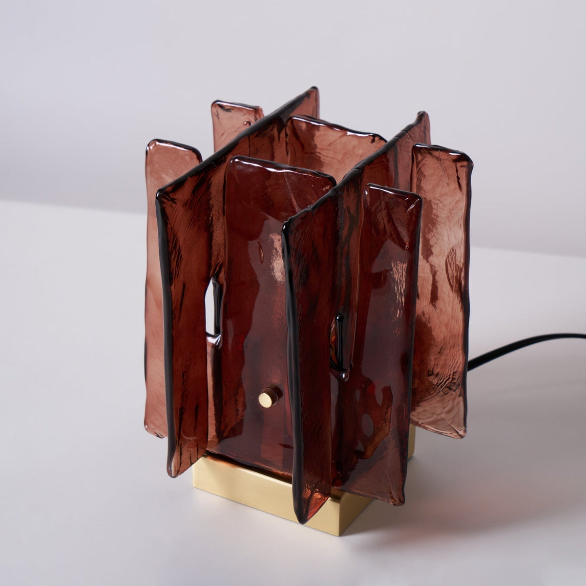Avlaear Artisan Glass Desk Lamp