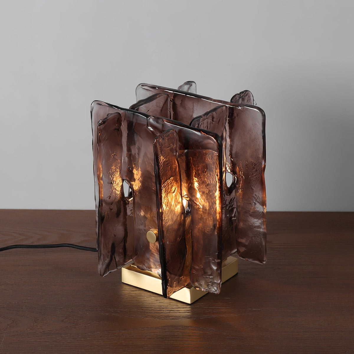 Avlaear Artisan Glass Desk Lamp