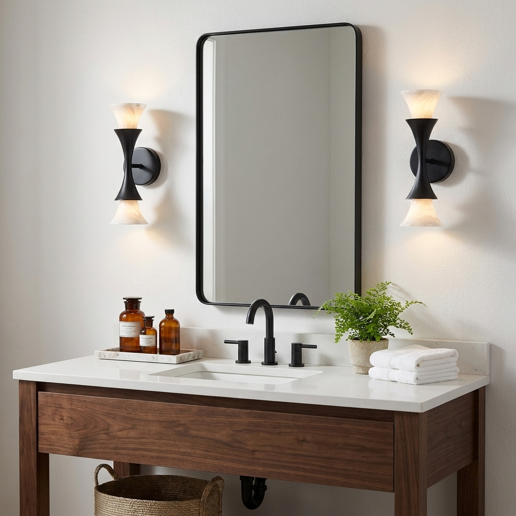Oakenwick Alabaster Wall Sconce