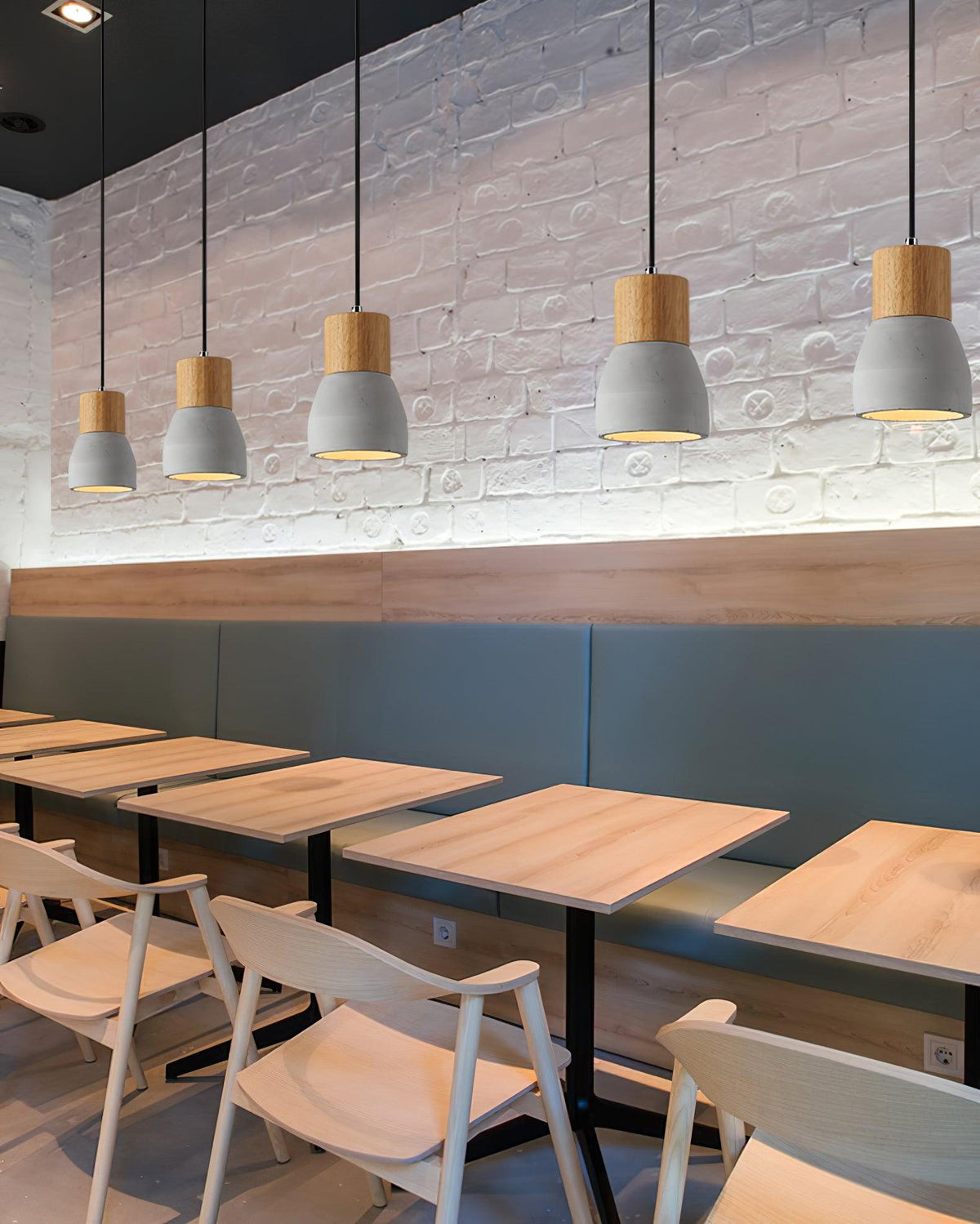 Concretis Industrial Cement Pendant Light