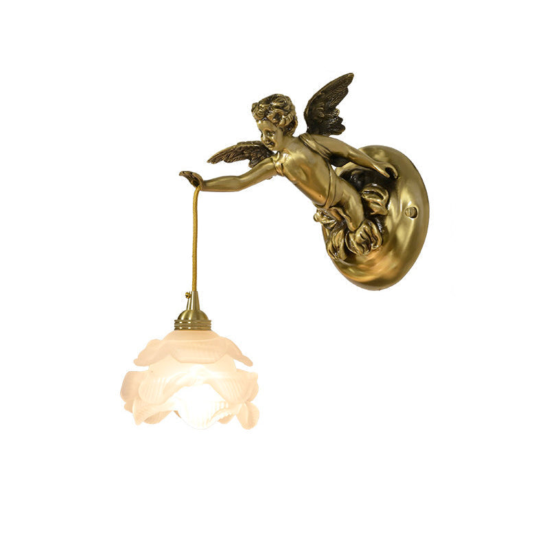 Solange Angel Glass Wall Lamp