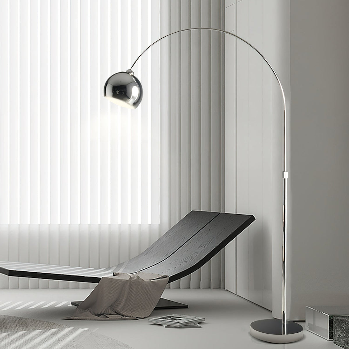 Opal Minimalist Floor Lamp
