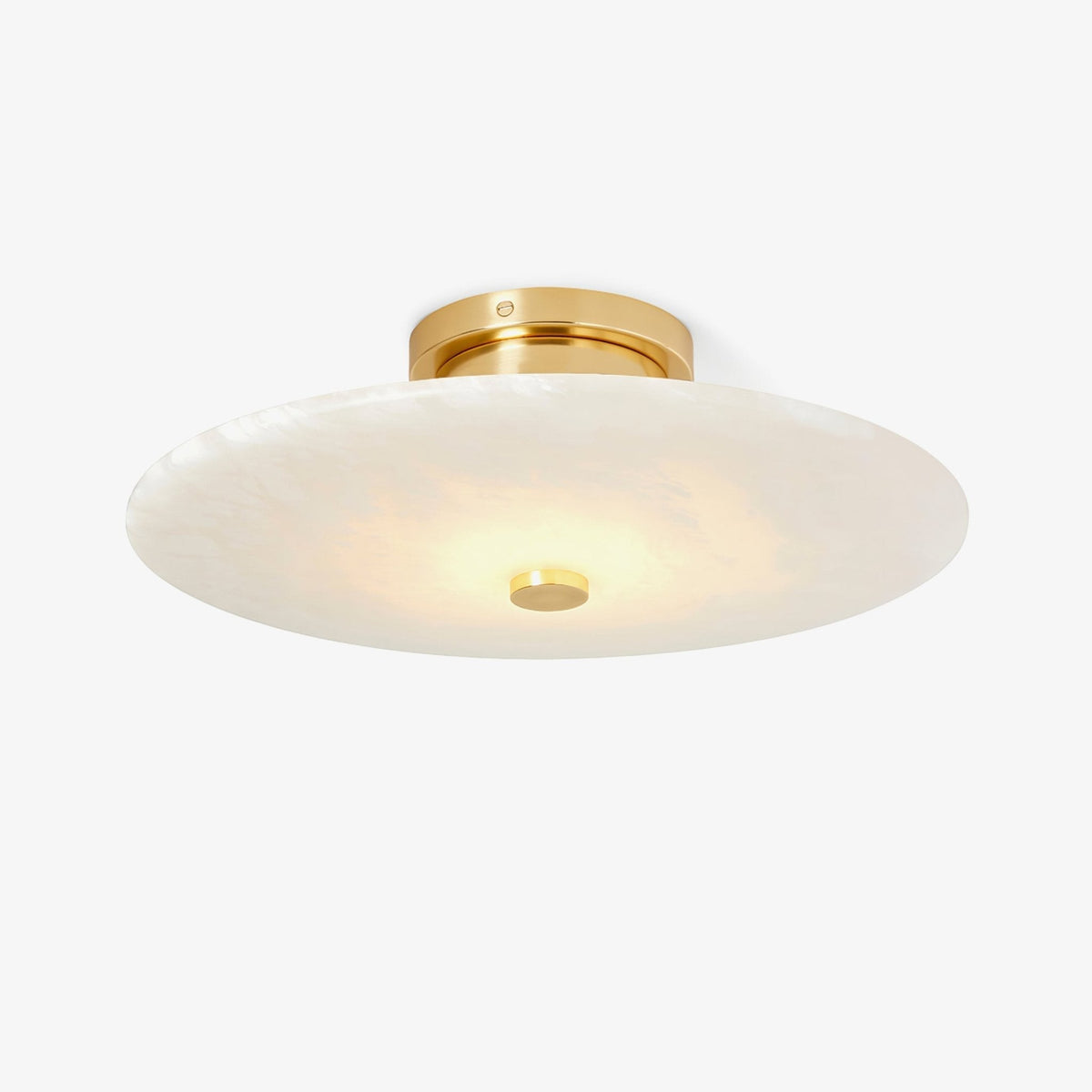 Ines Eterna Modern White Alabaster Wall Lamp