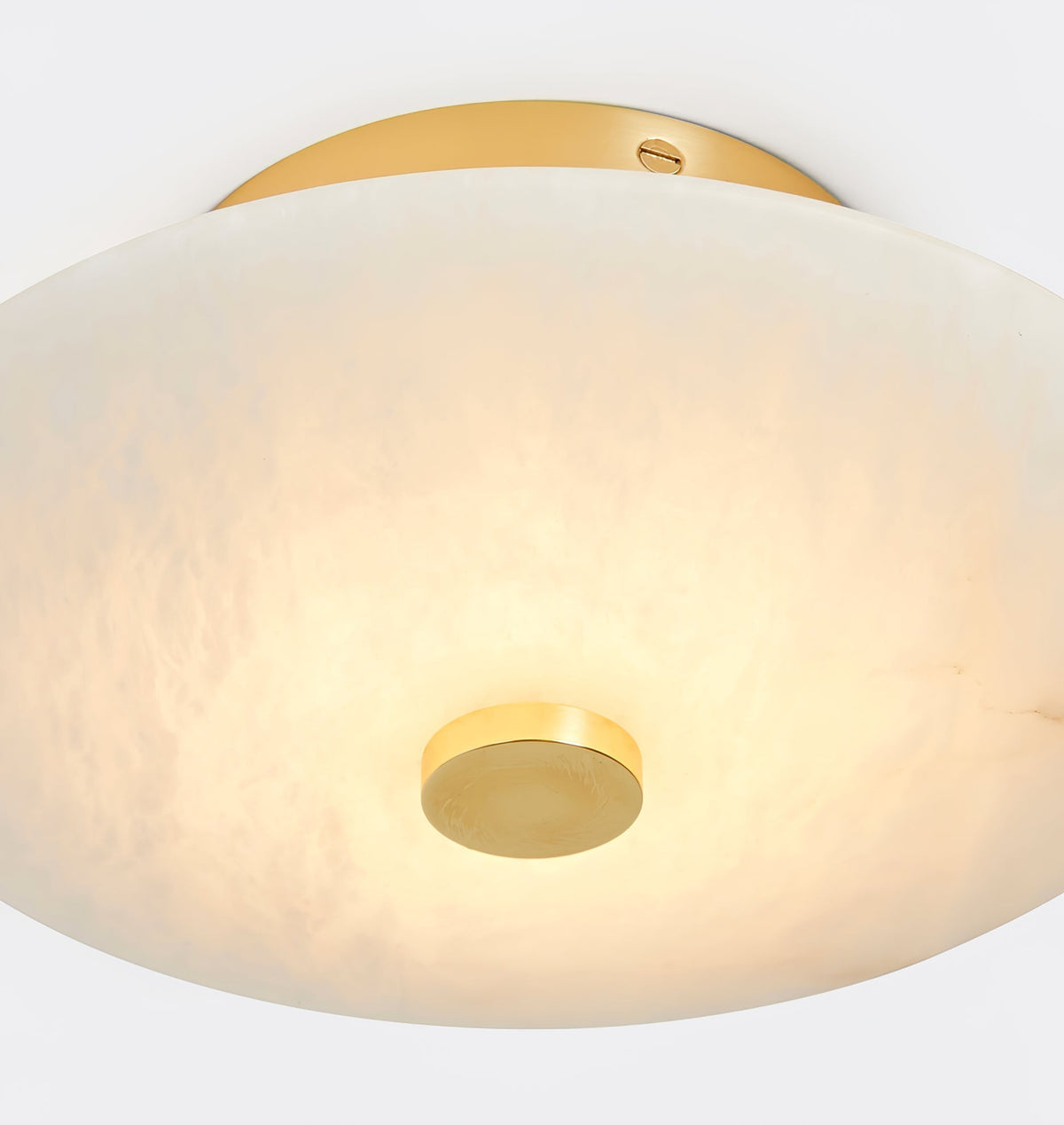 Clio Alabaster Flush Mount Ceiling Light