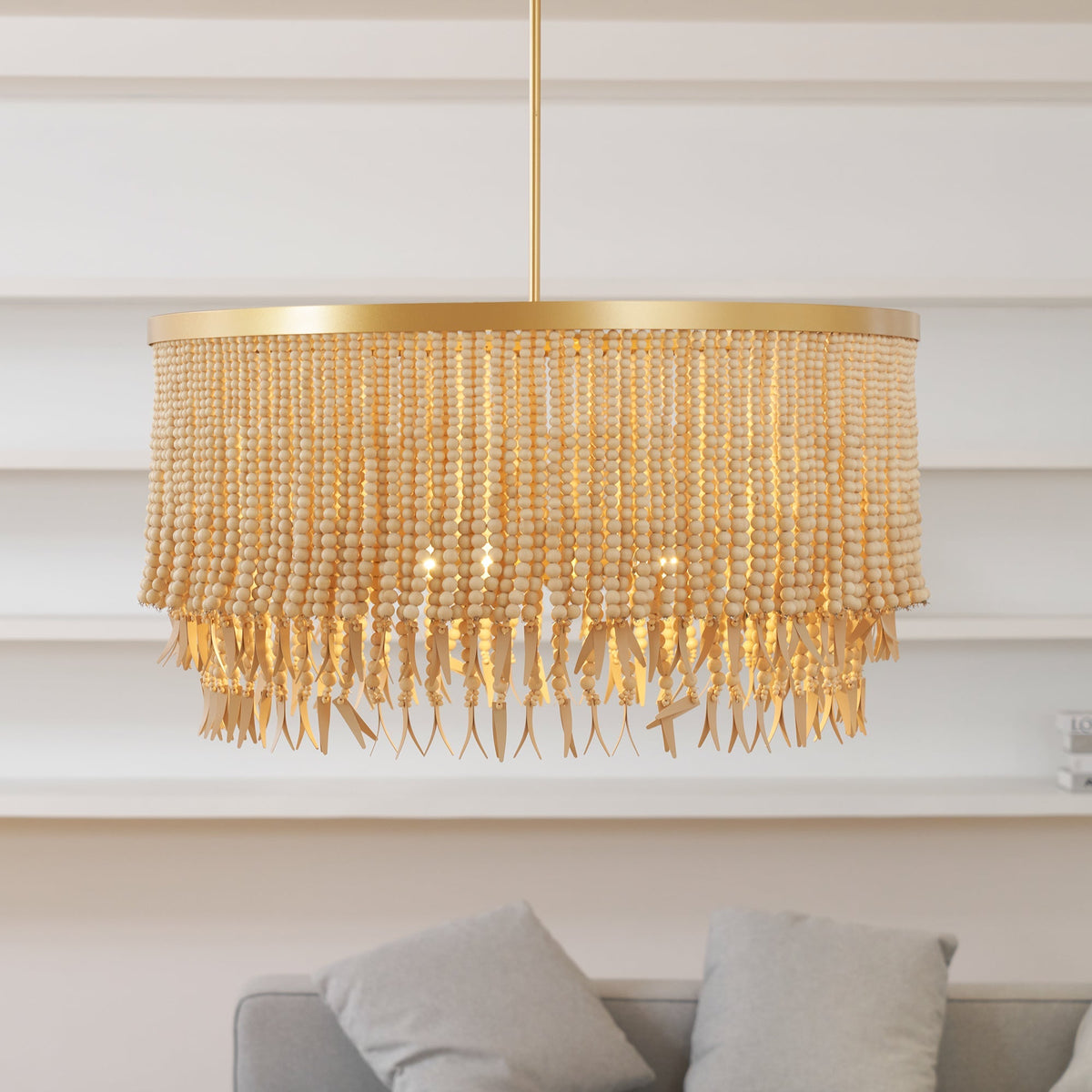 Pezen Wood Chandelier