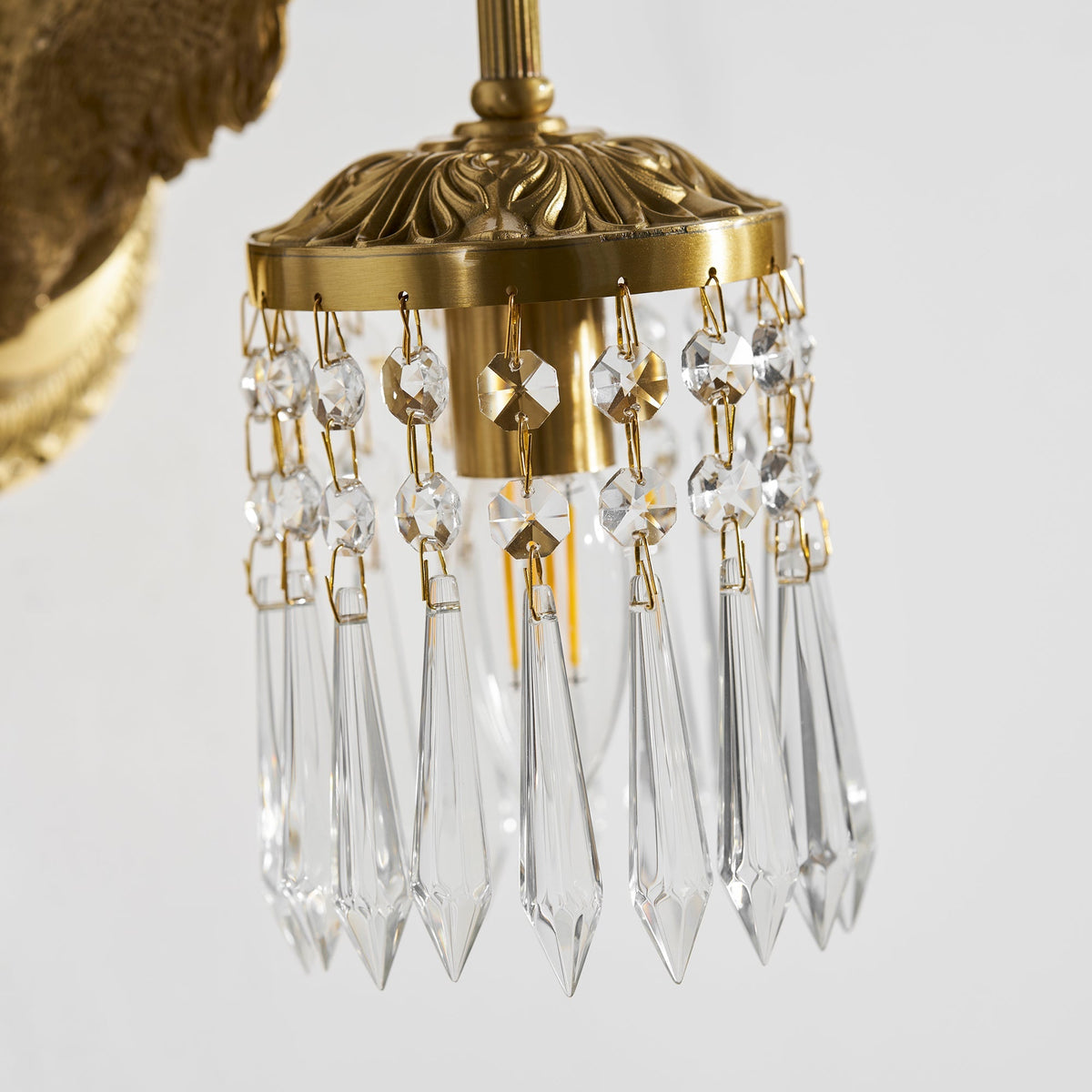Voya Antler Crystal Indoor Wall Light