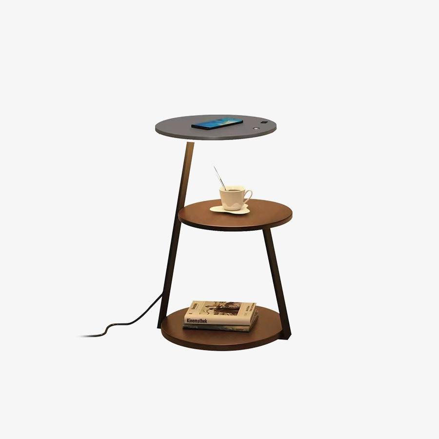 Mard Wood Contemporary Floor Lamp